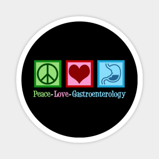 Peace Love Gastroenterology. Magnet